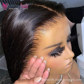 Wholesale Cheap Invisible HD Lace Front Wig,Super Thin HD Transparent Swiss Lace Wig,13x4 13x6 100% Virgin Human Hair Wig